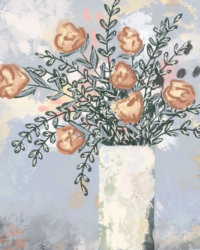 Spring Florals 2 art print by Leah Noel Art for $57.95 CAD
