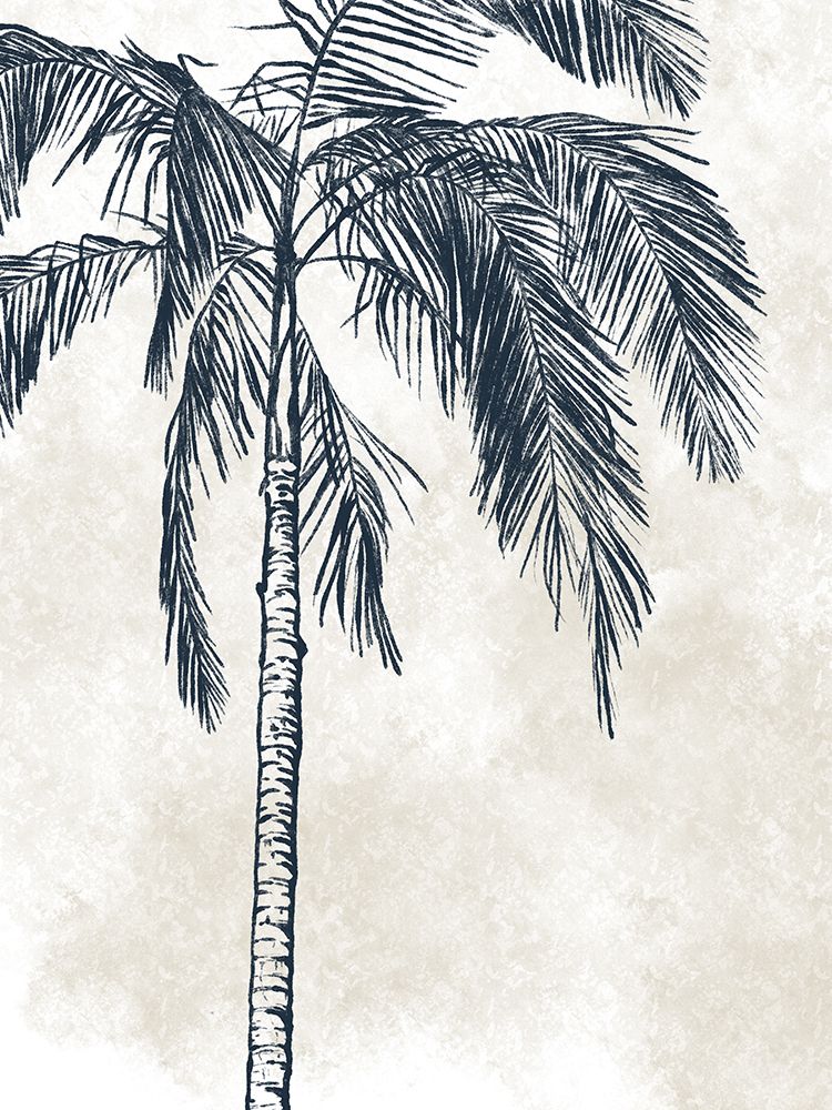 Cream Palm art print by Leah Noel Art for $57.95 CAD