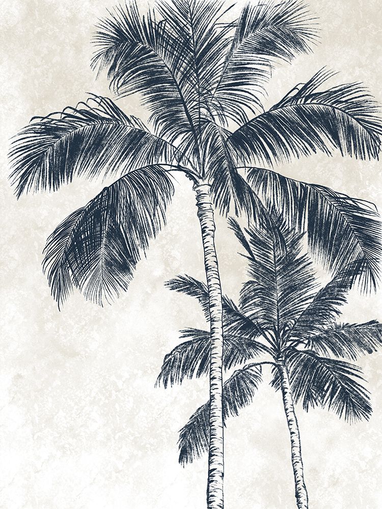 Cream Palm 2 art print by Leah Noel Art for $57.95 CAD