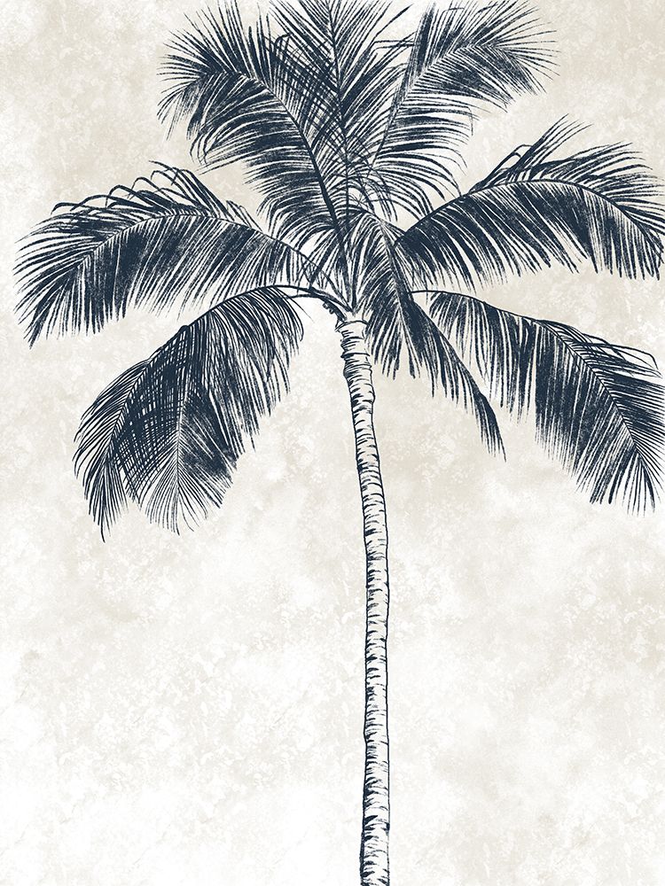 Cream Palm 3 art print by Leah Noel Art for $57.95 CAD