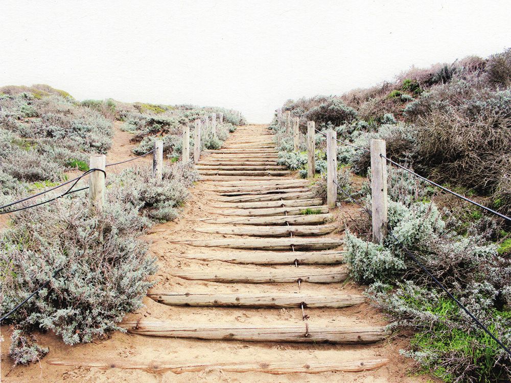 Stairway To Heaven art print by Leah Noel Art for $57.95 CAD