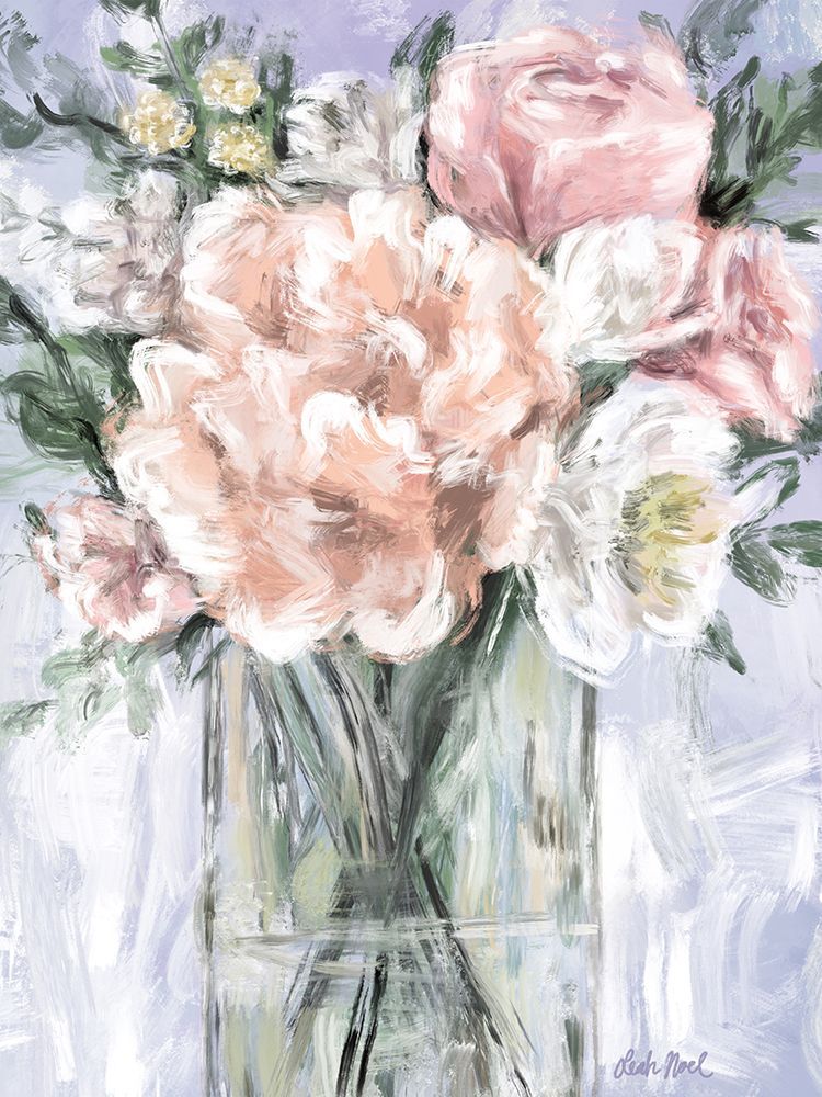 Light Bouquet 1 art print by Leah Noel Art for $57.95 CAD