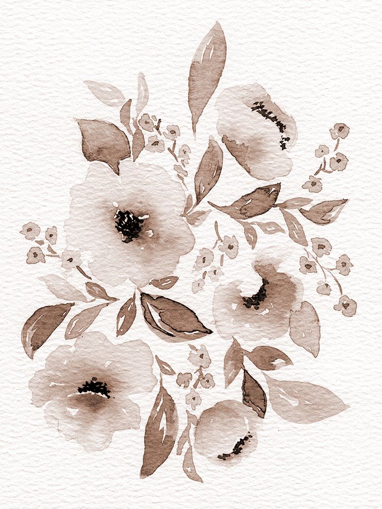 Watercolor Flowers 2 art print by Leah Noel Art for $57.95 CAD