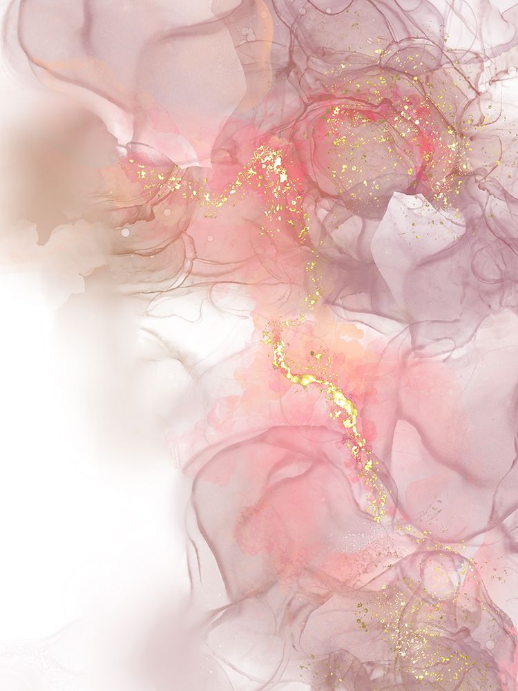 Alcohol Ink Pink 2 art print by Leah Noel Art for $57.95 CAD