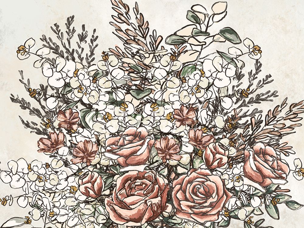 Stems And Branches 3 art print by Leah Noel Art for $57.95 CAD