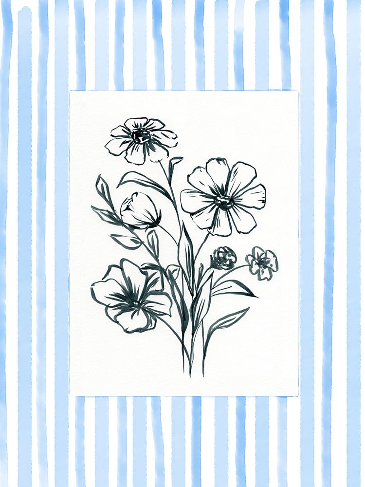 Illustrated With Border 3 art print by Leah Noel Art for $57.95 CAD