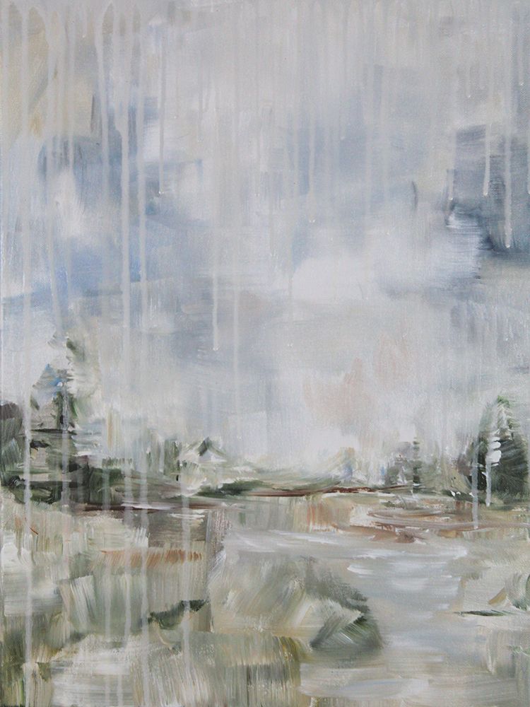 Drippy Abstract 2 art print by Leah Noel Art for $57.95 CAD