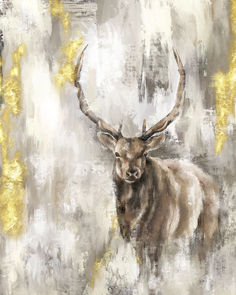 Mystic Deer art print by Leah Noel Art for $57.95 CAD