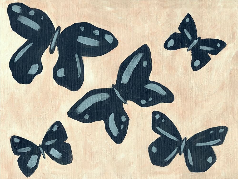 Butterflies 1 art print by Leah Noel Art for $57.95 CAD