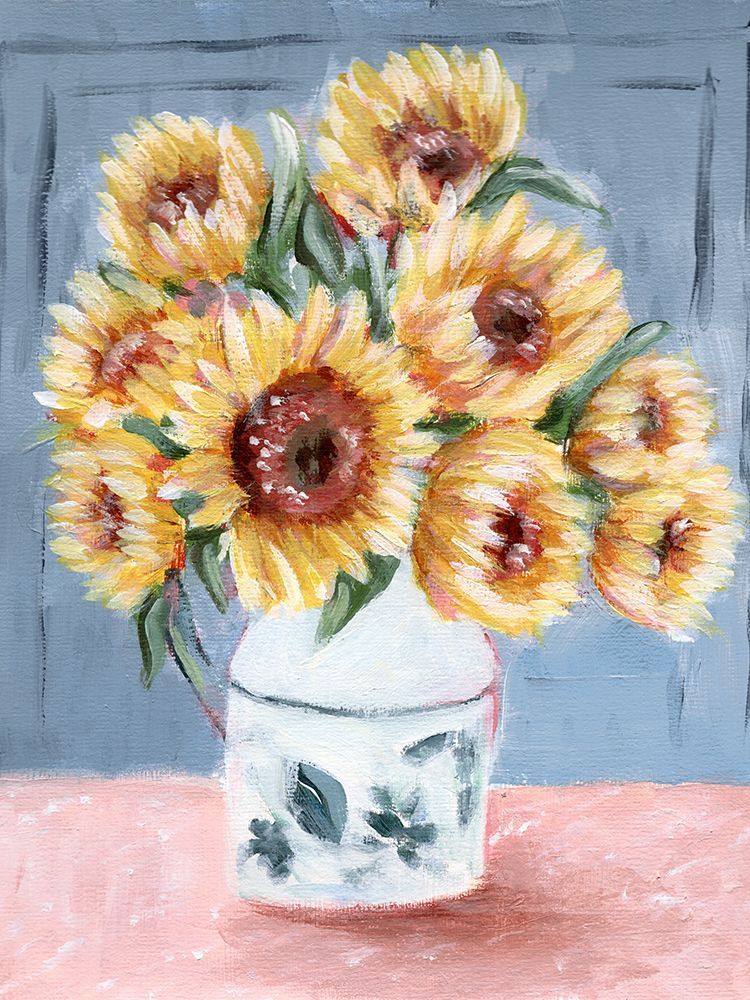 Sunflowers For Mom 1 art print by Leah Noel Art for $57.95 CAD