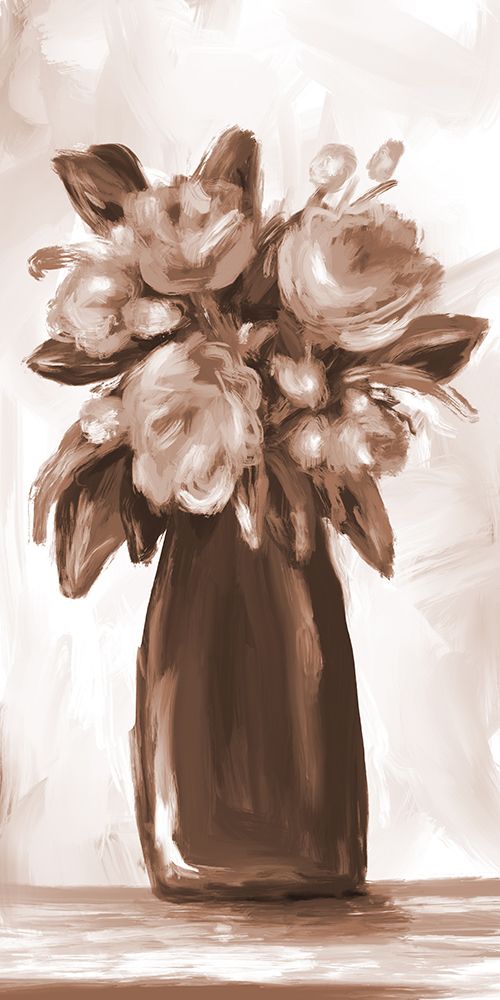 Flowers At The Table 2 art print by Leah Noel Art for $57.95 CAD