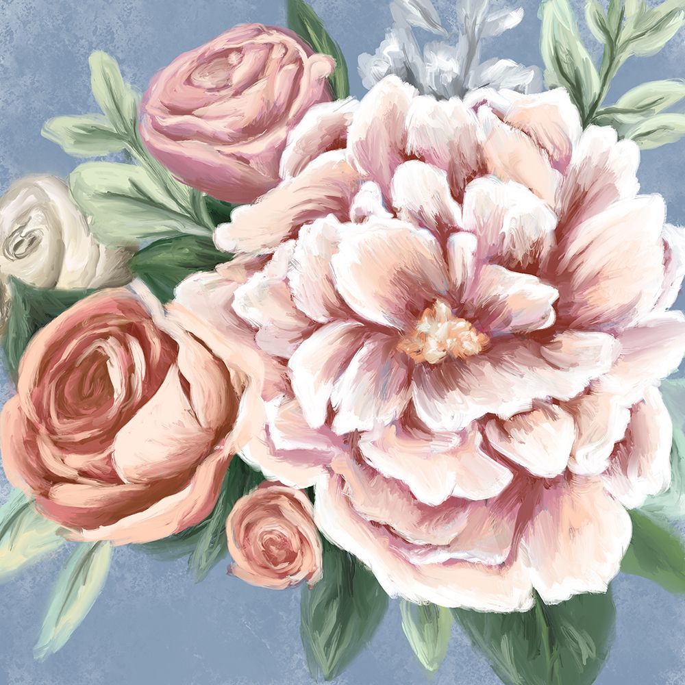 Small Bouquet art print by Leah Noel Art for $57.95 CAD