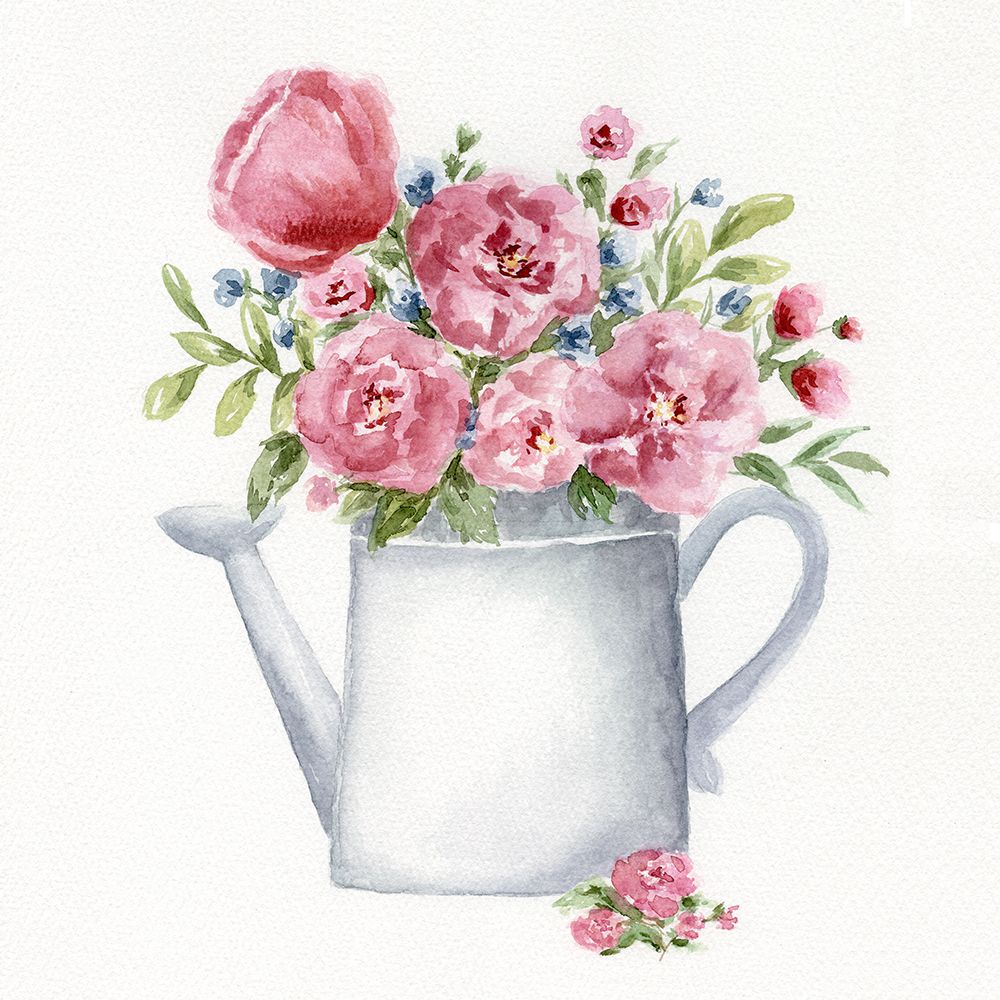 Flowers For Katherine 1 art print by Leah Noel Art for $57.95 CAD