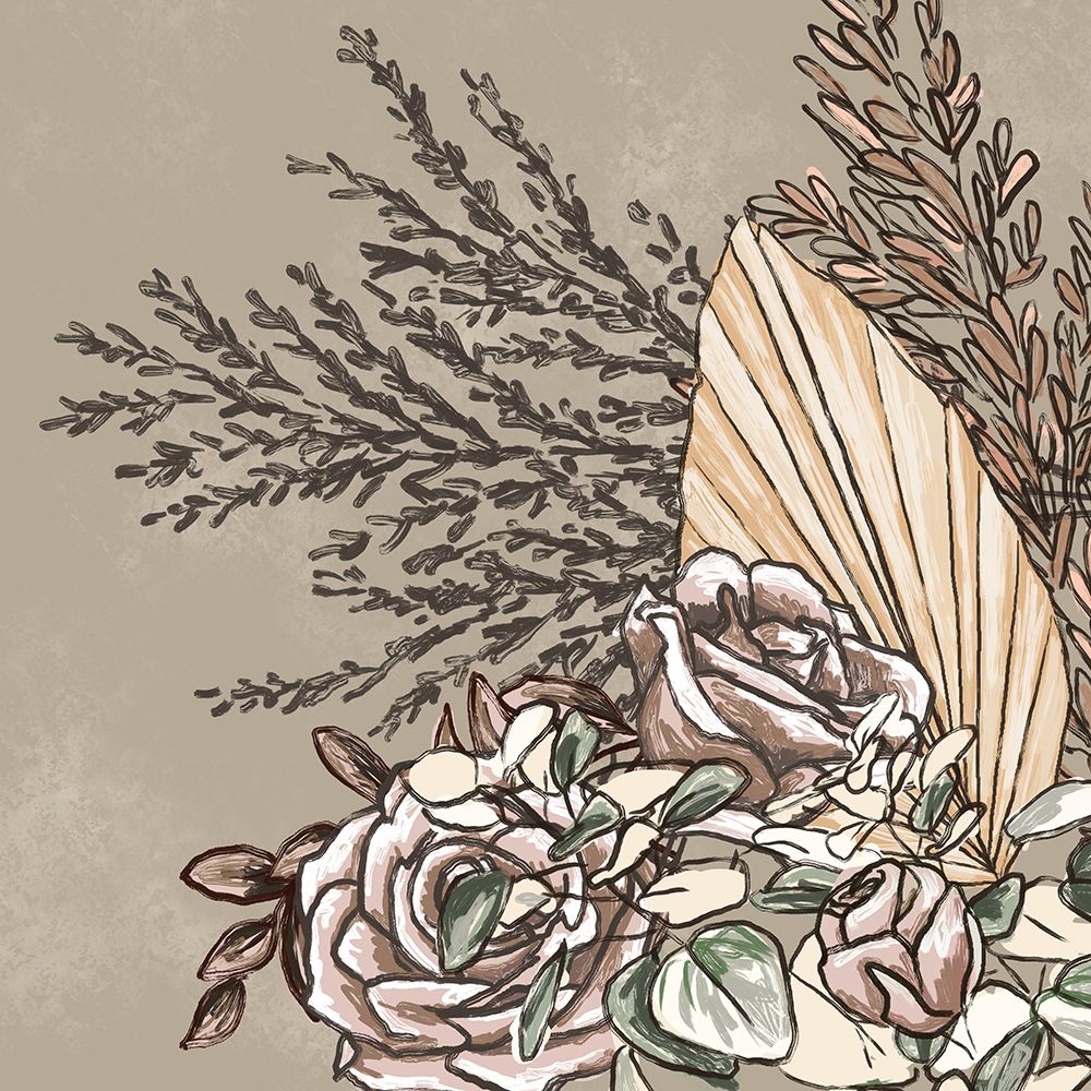 Boho Bunch 1 art print by Leah Noel Art for $57.95 CAD