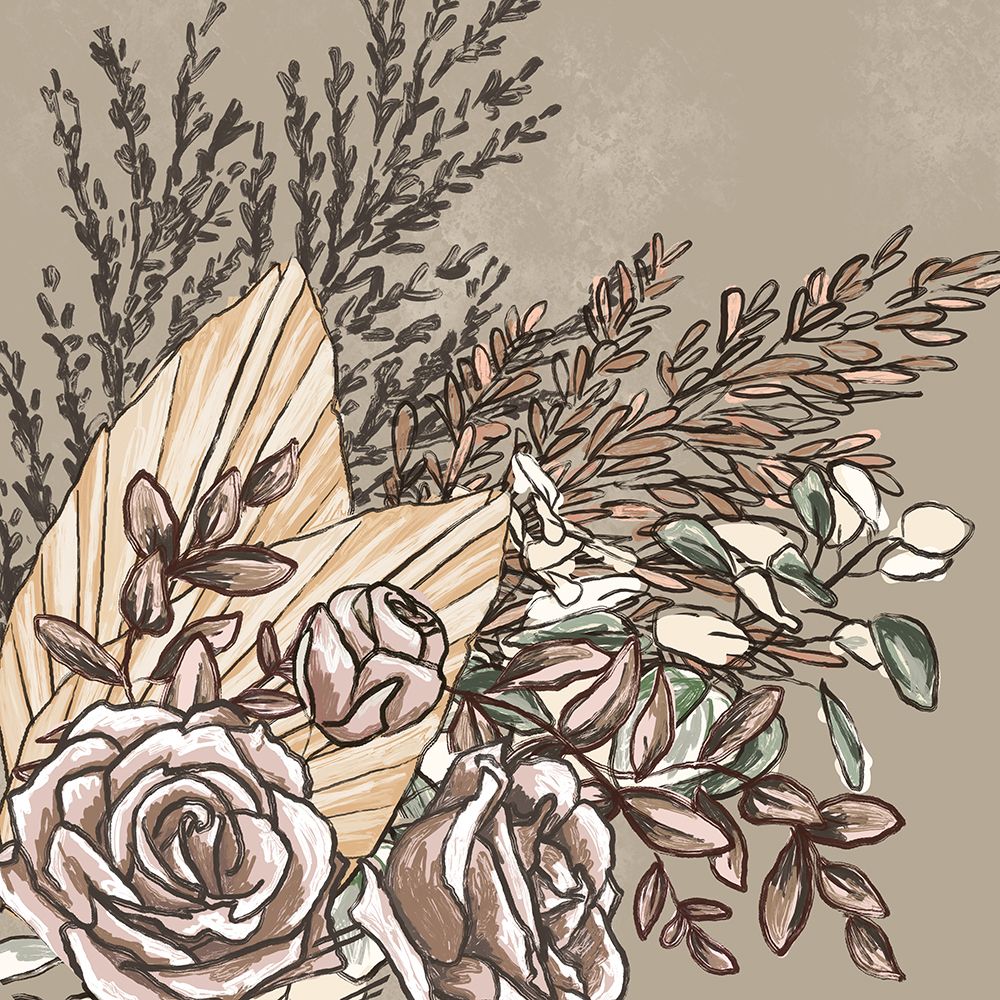 Boho Bunch 2 art print by Leah Noel Art for $57.95 CAD