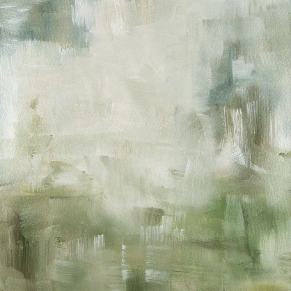 Green Abstract art print by Leah Noel Art for $57.95 CAD