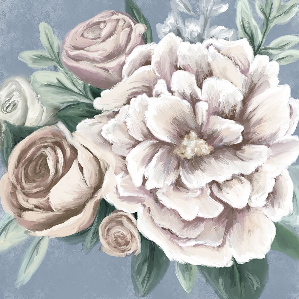 Small Bouquet art print by Leah Noel Art for $57.95 CAD