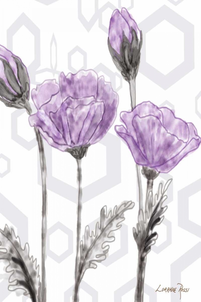 Poppy Arch Rect 2 art print by Lorraine Rossi for $57.95 CAD