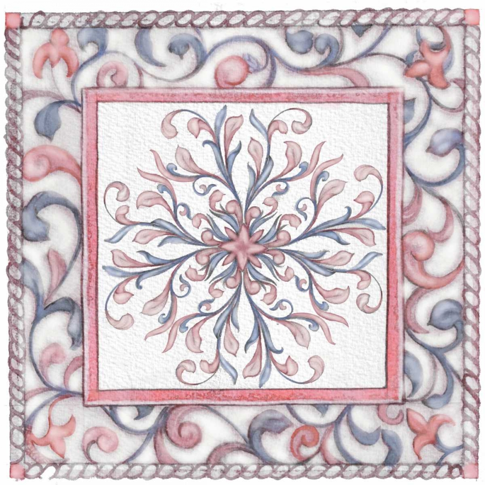 Florentine Rose Quartz and Serenity 1 art print by Lorraine Rossi for $57.95 CAD