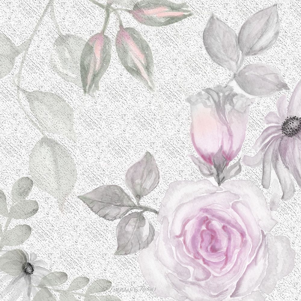 Blush Rose II art print by Lorraine Rossi for $57.95 CAD