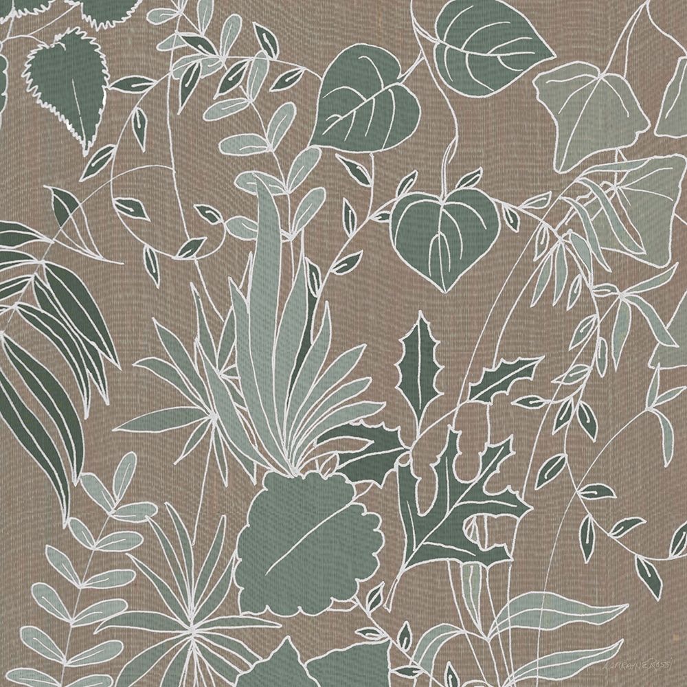 Rustic Leaves 2 art print by Lorraine Rossi for $57.95 CAD