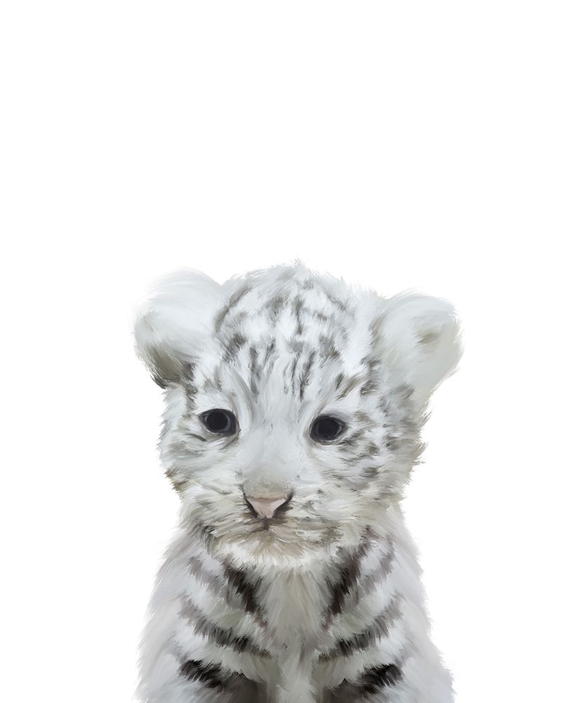 White Tiger art print by Leah Straatsma for $57.95 CAD