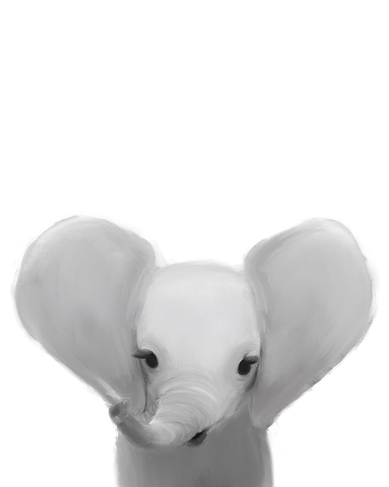 Baby Elephant art print by Leah Straatsma for $57.95 CAD