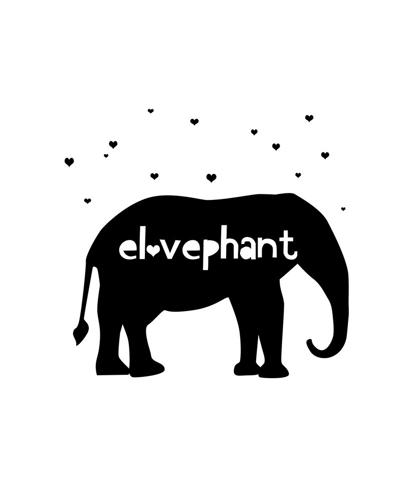 Elovephant art print by Leah Straatsma for $57.95 CAD