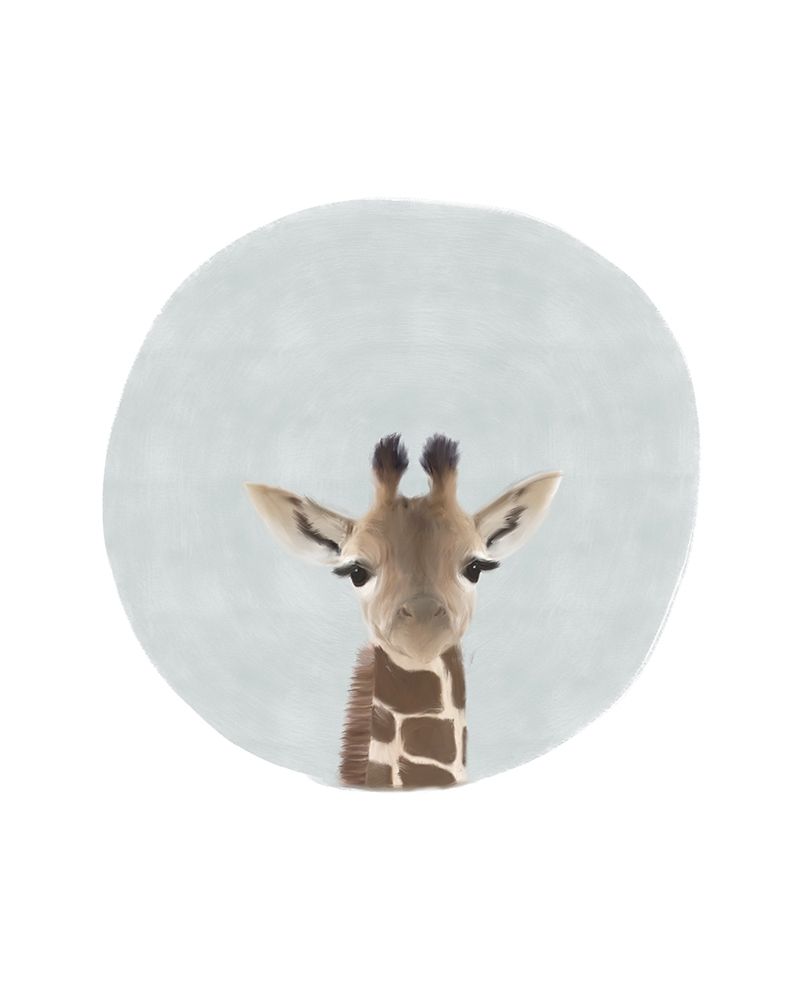 Baby Giraffe art print by Leah Straatsma for $57.95 CAD