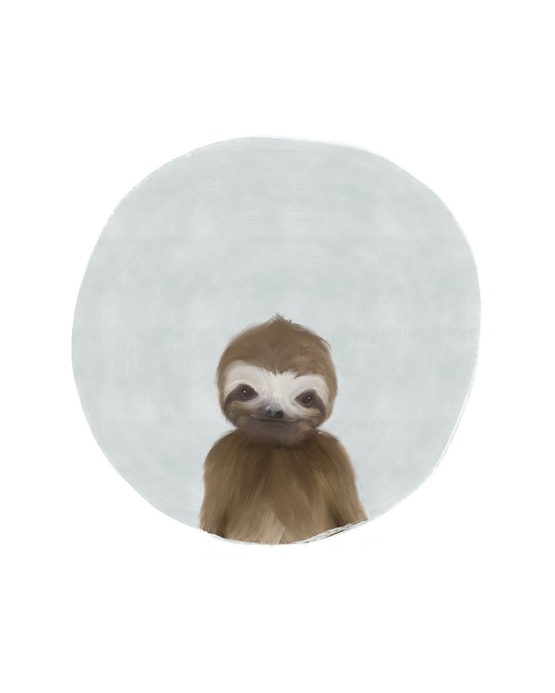 Baby Sloth art print by Leah Straatsma for $57.95 CAD