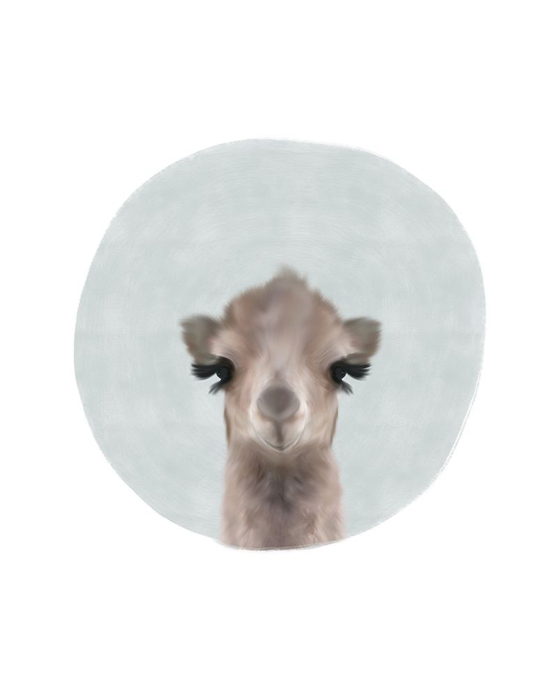 Baby Camel Circle art print by Leah Straatsma for $57.95 CAD