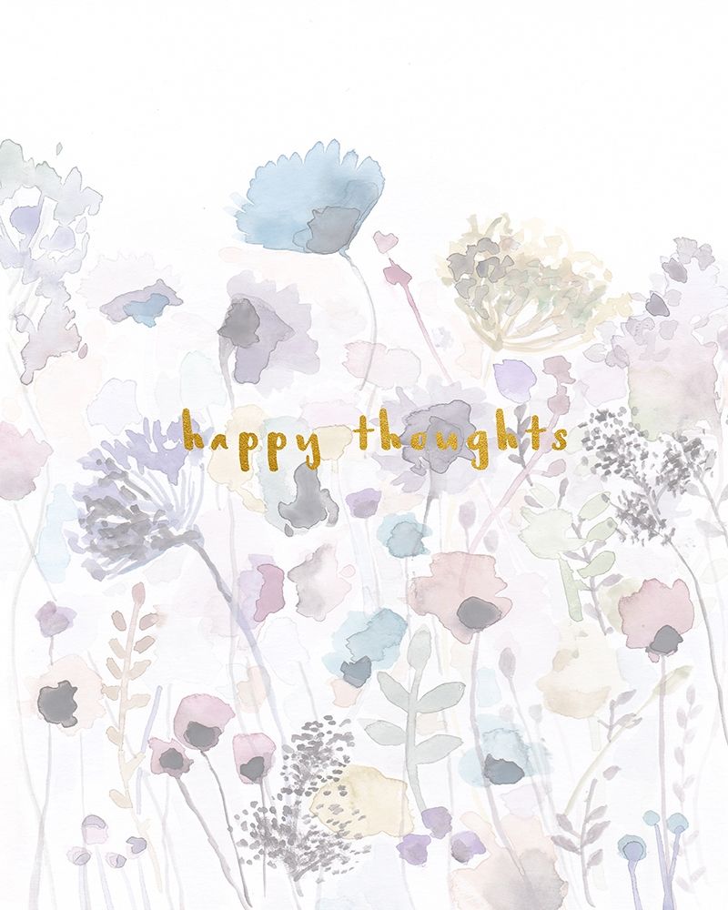 Happy Thoughts art print by Leah Straatsma for $57.95 CAD