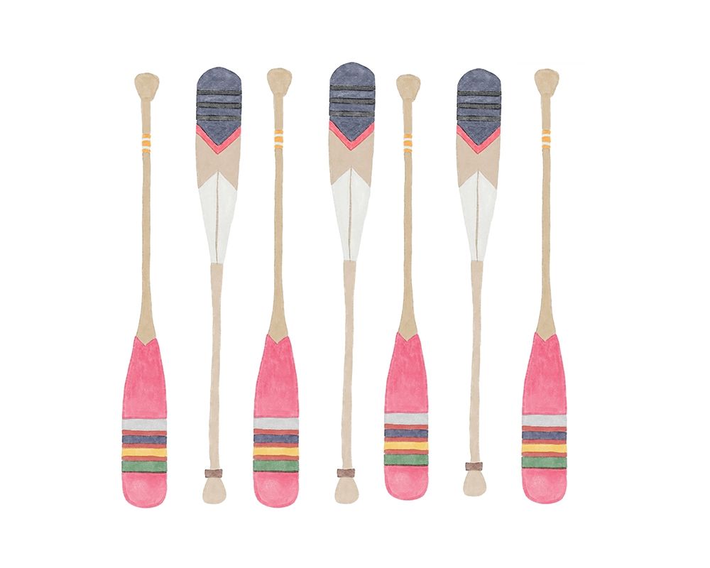 Cottage Paddles art print by Leah Straatsma for $57.95 CAD