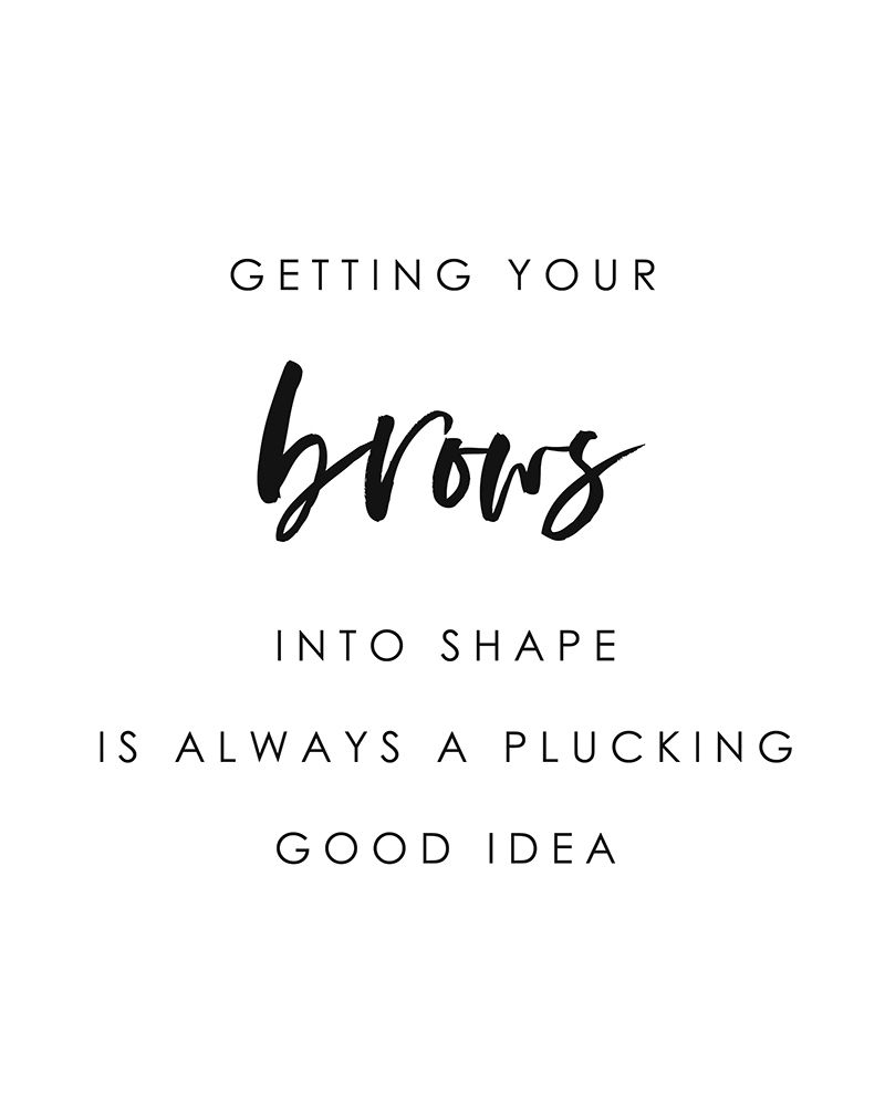 Brows Into Shape art print by Leah Straatsma for $57.95 CAD