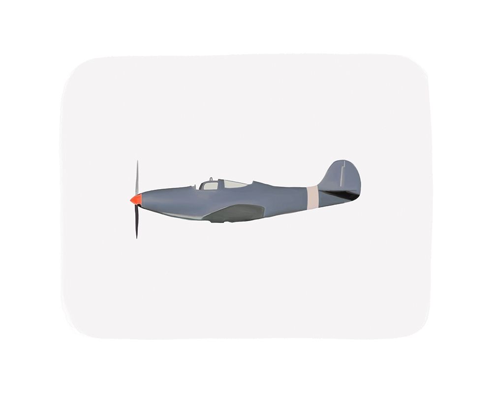 Vintage Plane 1 art print by Leah Straatsma for $57.95 CAD