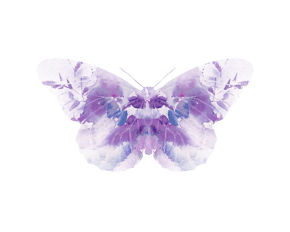 Purple Butterfly 2 art print by Leah Straatsma for $57.95 CAD