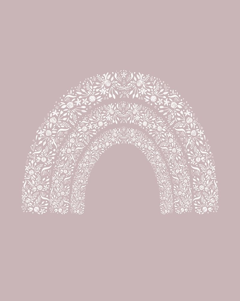 Floral Rainbow art print by Leah Straatsma for $57.95 CAD