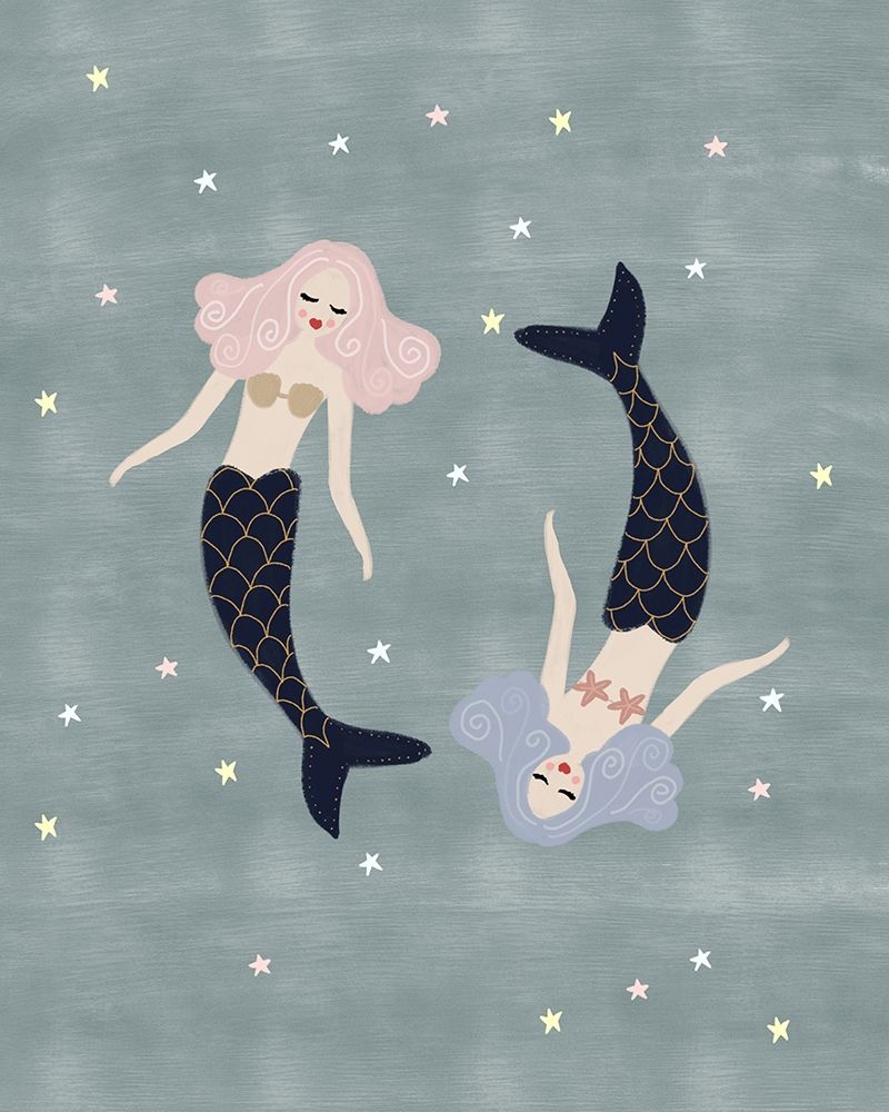 Light Mermaids art print by Leah Straatsma for $57.95 CAD