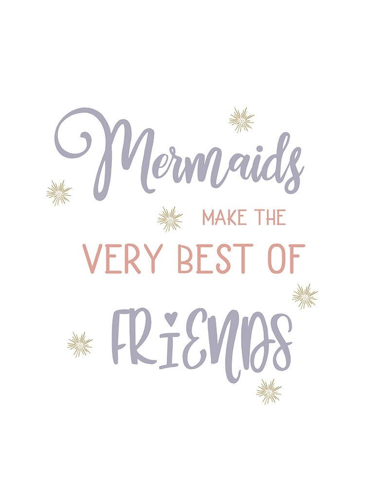 Mermaids Best Friends art print by Leah Straatsma for $57.95 CAD