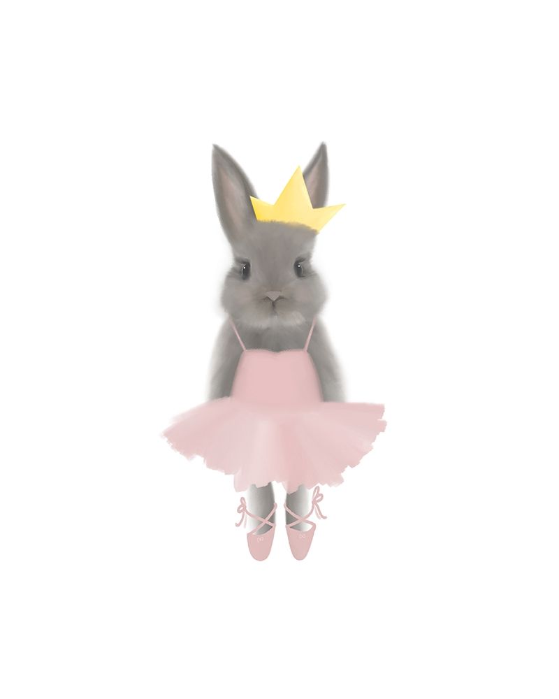 Full Body Ballet Bunny art print by Pam Varacek for $57.95 CAD