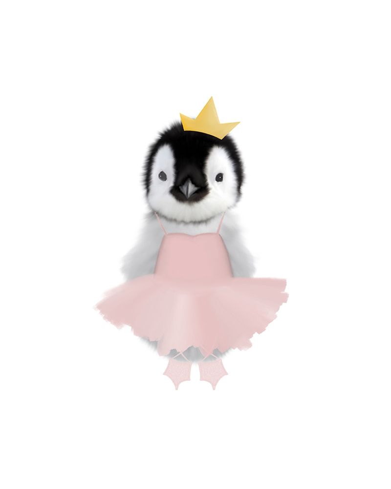 Baby Penguin Ballet no circle art print by Leah Straatsma for $57.95 CAD