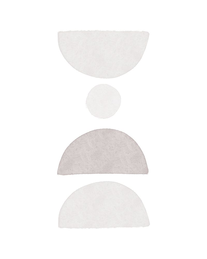 Modern Half Circle Alabaster art print by Leah Straatsma for $57.95 CAD