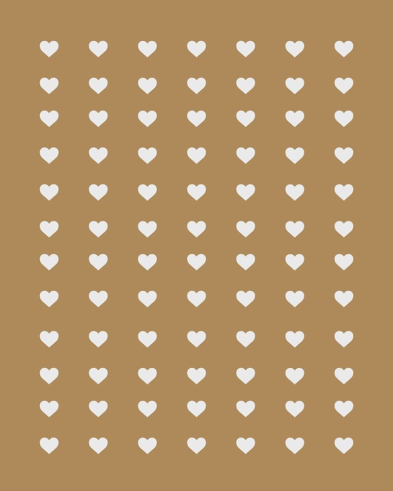 Earthern Golden Hearts art print by Leah Straatsma for $57.95 CAD
