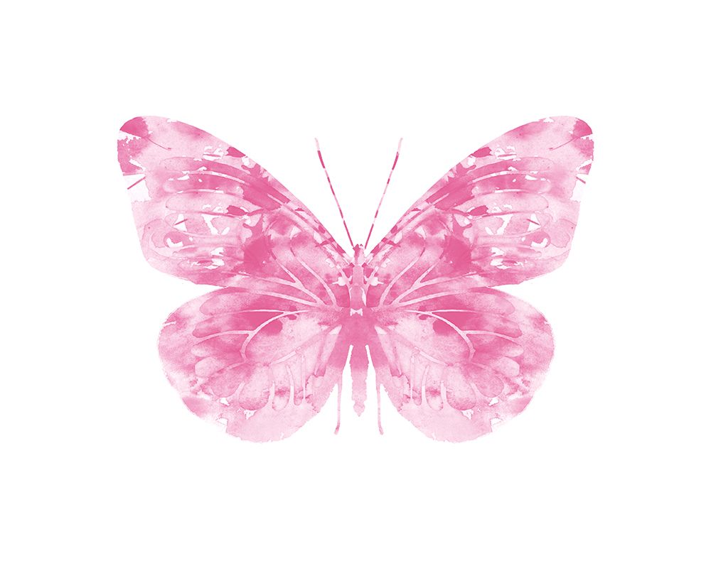 Pink Butterfly art print by Leah Straatsma for $57.95 CAD