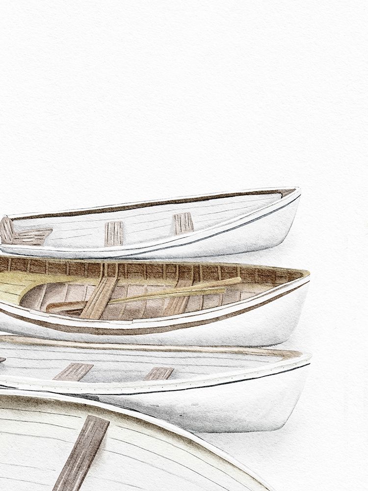Pretty Canoes art print by Leah Straatsma for $57.95 CAD