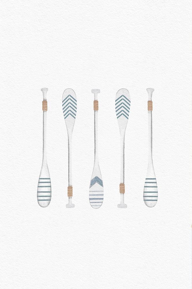 Sea Paddles art print by Leah Straatsma for $57.95 CAD
