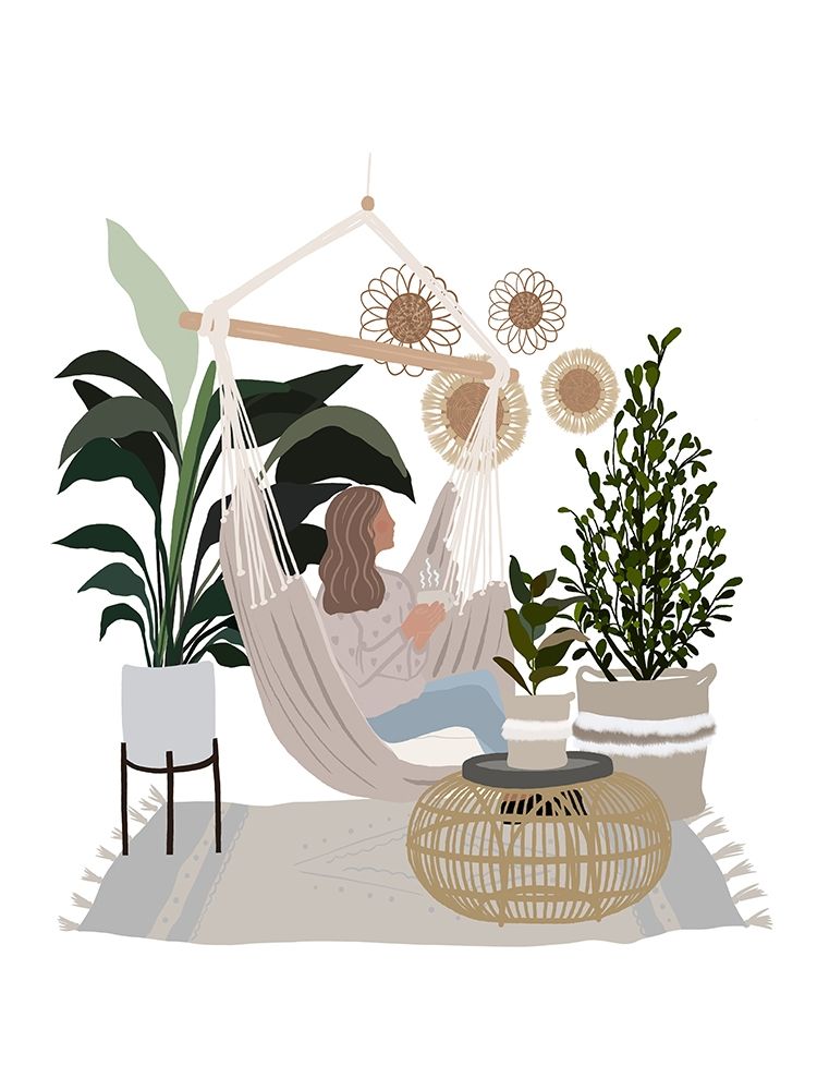 Plant Lady art print by Leah Straatsma for $57.95 CAD