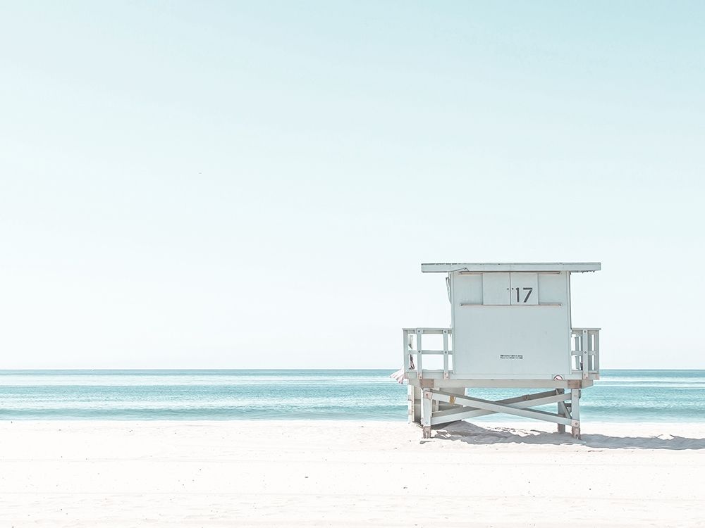 Beach Hut art print by Leah Straatsma for $57.95 CAD