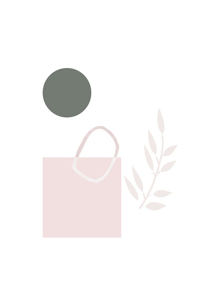 Abstract Leaf art print by Leah Straatsma for $57.95 CAD