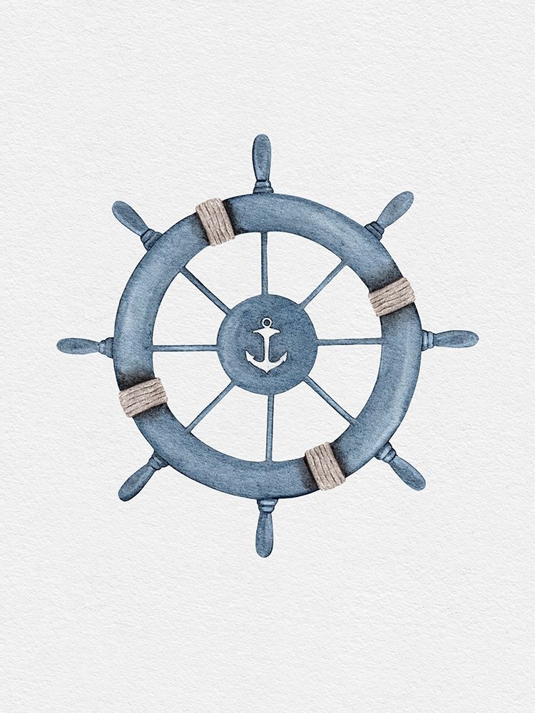 Helm Wheel art print by Leah Straatsma for $57.95 CAD